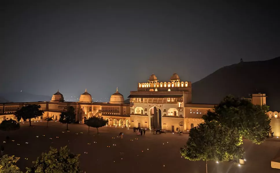Night Sightseeing in Jaipur